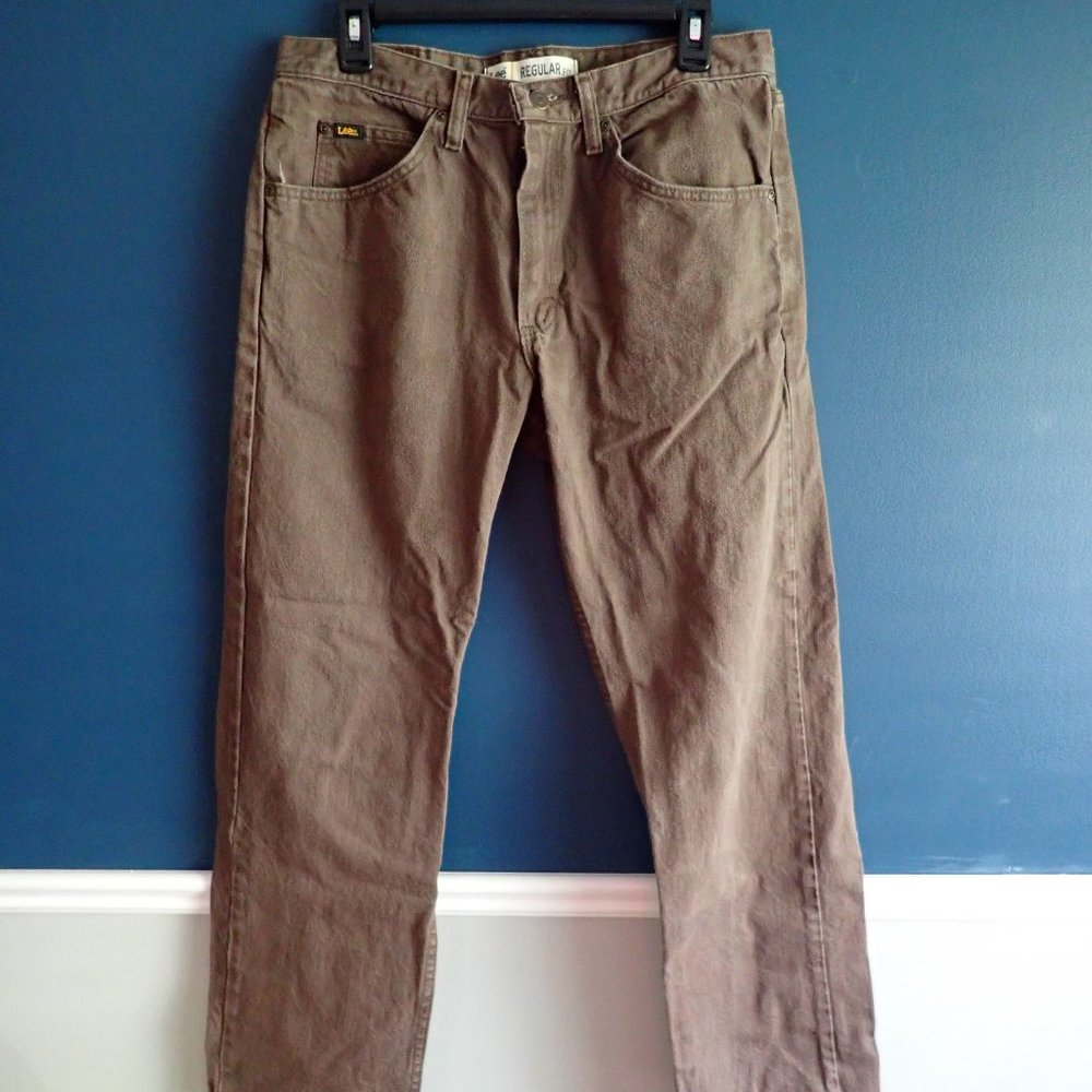 Brown Denim Jeans